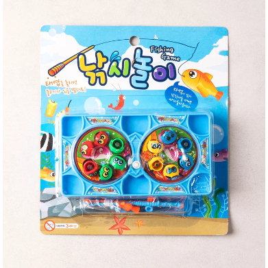 [เกาหลี Daiso]Daiso ชุดของเล่นเกมตกปลาสําหรับเด็กสําหรับครอบครัวสนุกเล่นโต้ตอบและกิจกรรมในร่ม