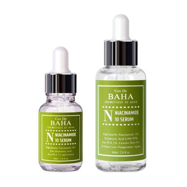 Cos de Baha N Niacinamide 10 Serum 30ml, 60ml