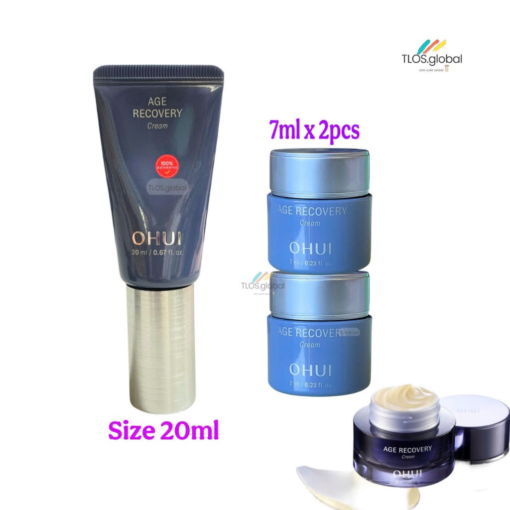 ลดล้างสต็อก| OHUI Age Recovery Cream minisize 7ml หรือ 20ml ครีมต่อต้านริ้วรอย