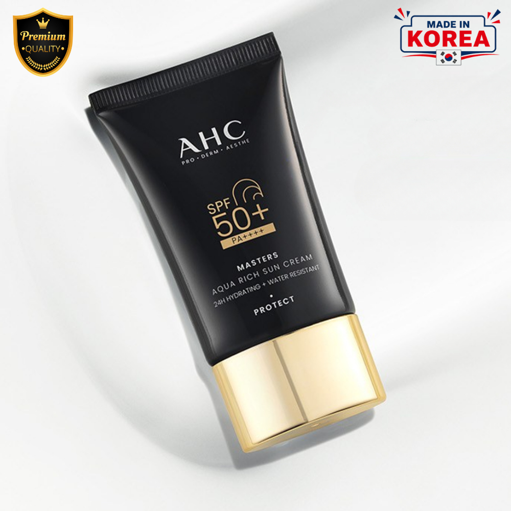 [K-BEAUTY] AHC Masters Aqua Rich Sunscreen SPF50+ PA++++ 30ml x 2