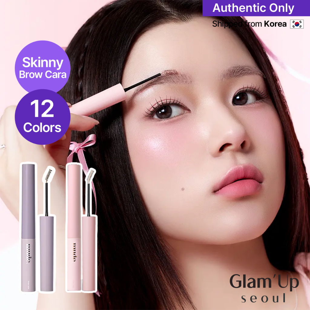 🇰🇷 [Mude] Inspire Skinny Brow Cara 3.2g (12 สี) คอนซีลเลอร์ฟอกขาวธรรมชาติ Soft Tone up Long Lasing