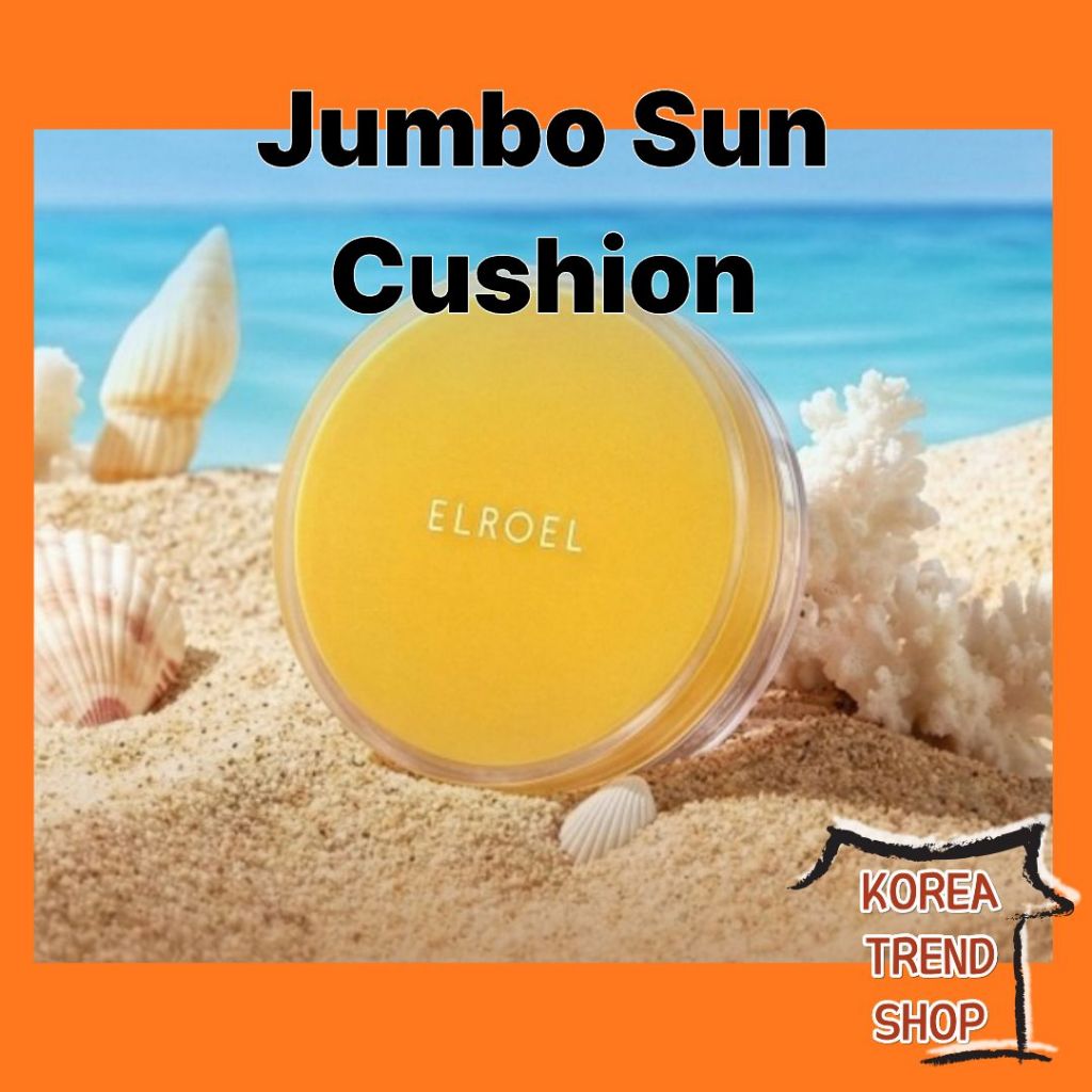 Makeup ELROEL Premium Pang Yellow Big Tone Up Sun Cushion Plus