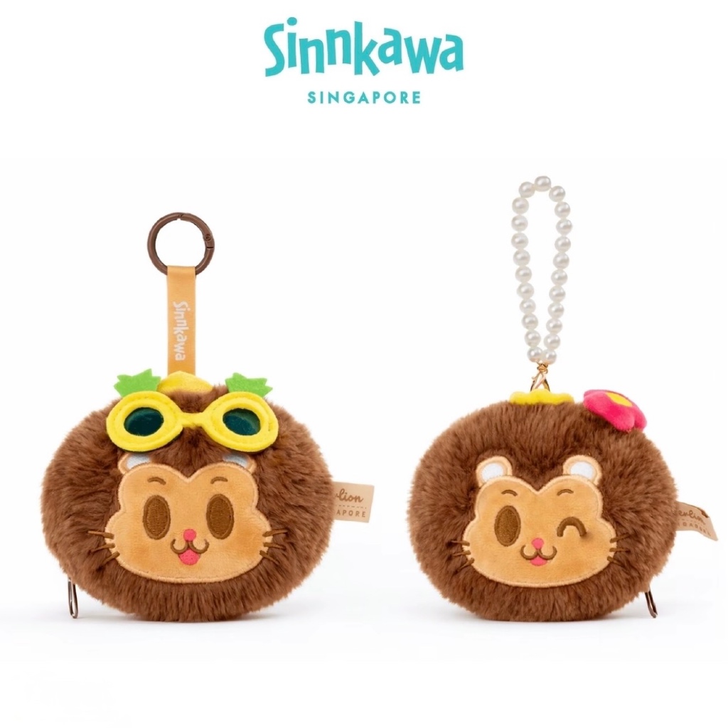 Sinnkawa Double-Sided Flip-Up Coin Purse Charm 1 ชิ้น