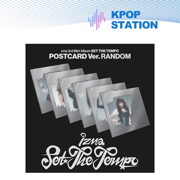 Izna - 3rd Mini Album [ SET THE TEMPO ] POSTACARD Ver.