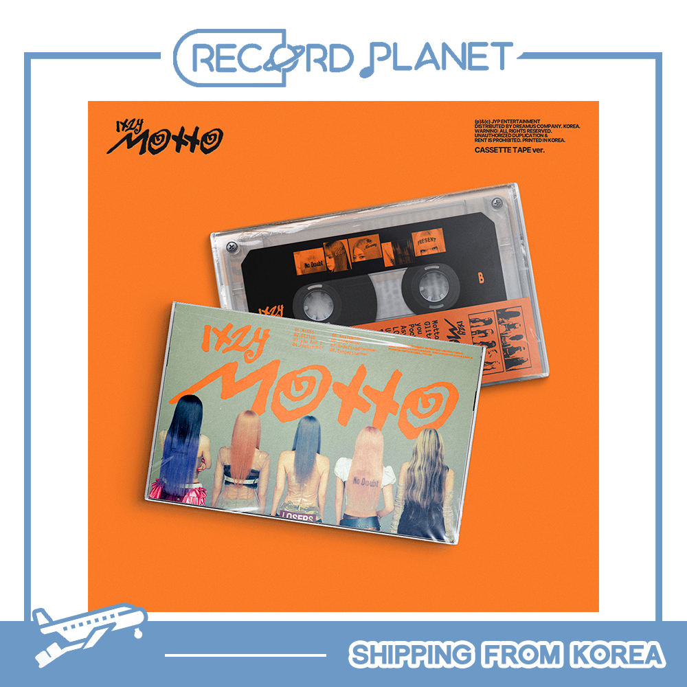 [PRE-ORDER] ITZY [Motto] (CASSETTE TAPE Ver.)