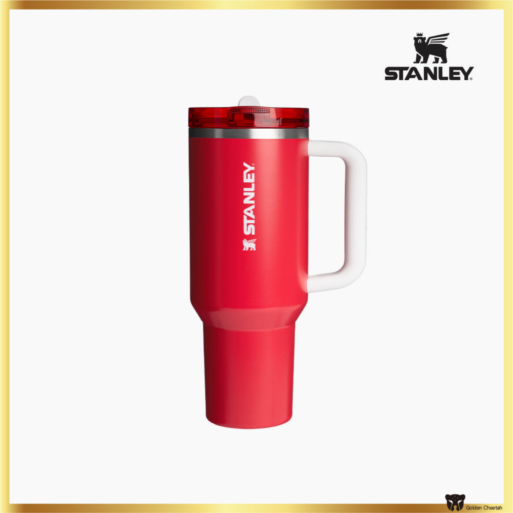 STANLEY 1913 x Arsenal Quencher ProTour Flip Straw Tumbler 1.18L Arsenal DNA สีแดง | เครื่องดื่มเย็น