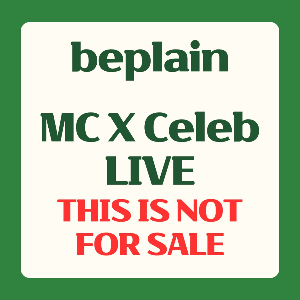[NOT FOR SALE] ShopeeTH_MC X Celeb live sample