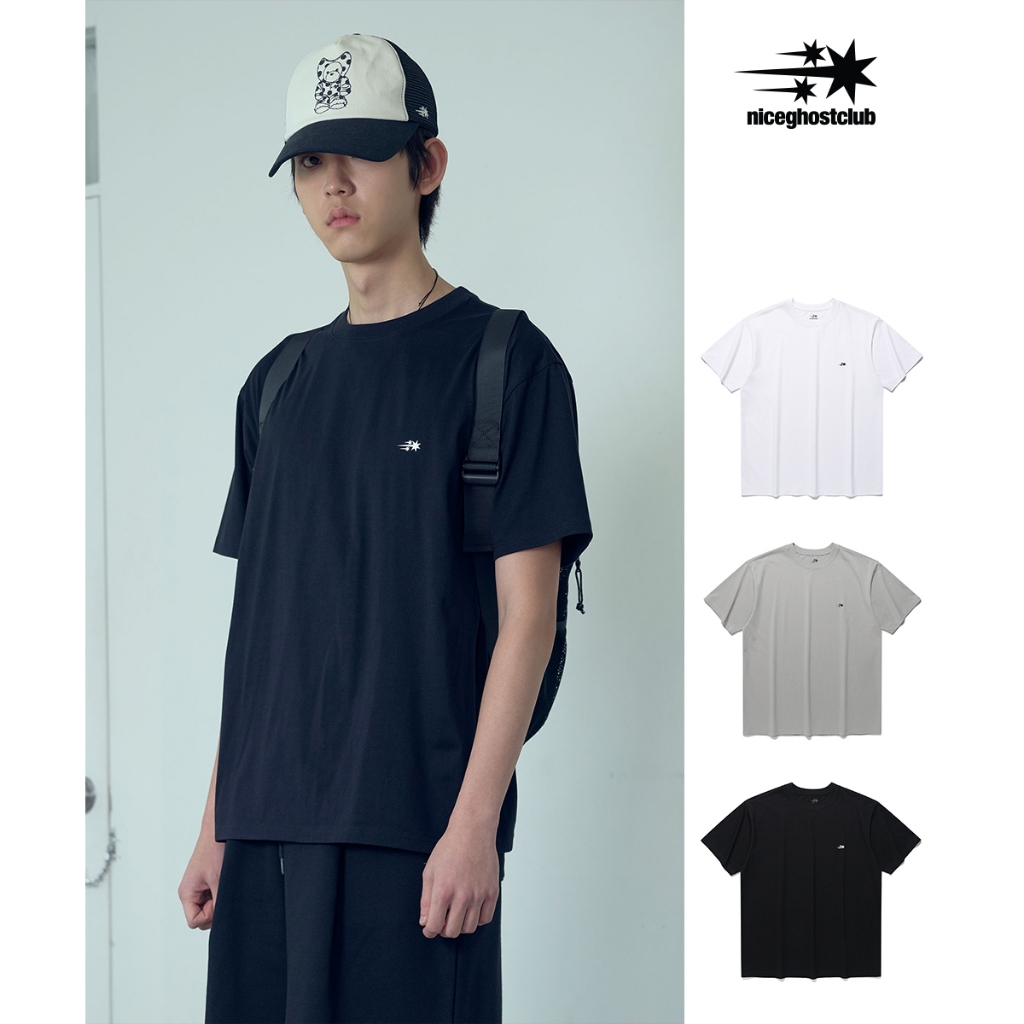 [niceghostclub] 3STAR SYMBOLS TEE