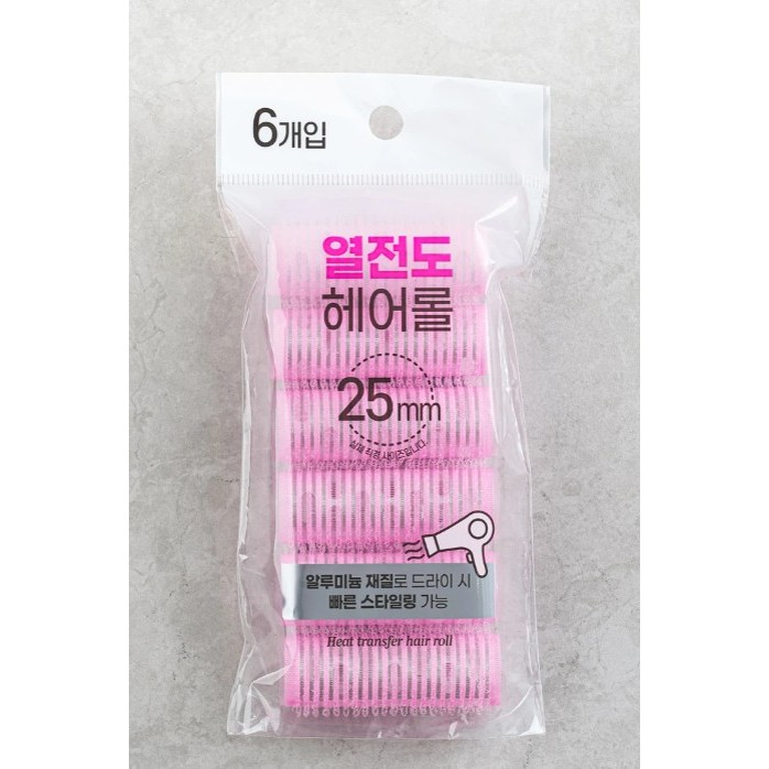 [K-Beauty] อลูมิเนียมความร้อน Transfer Hair Rollers / Volumizing Hair Curlers (8 ประเภท) / Root Volu