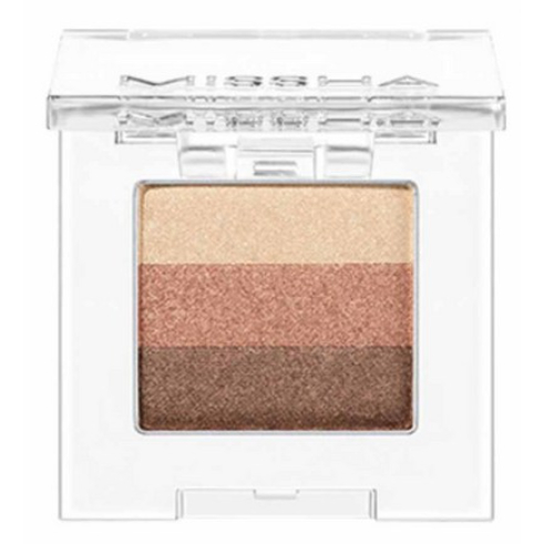 MISSHA Triple Shadow Eyeshadow 2g No.3 Mocha Beige Natural Brown Eye Makeup