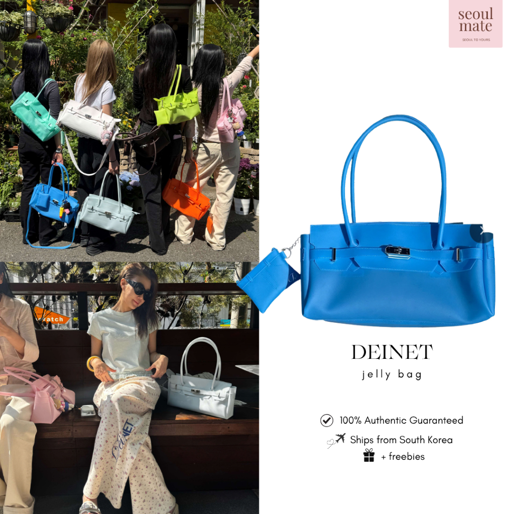 [ ผลิตในประเทศเกาหลี ] กระเป๋า DEINET Jelly Firkin