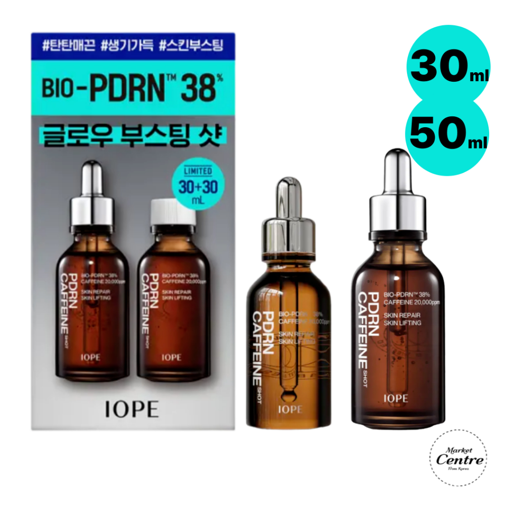 IOPE PDRN Caffeine Shot Ampoule 30ml