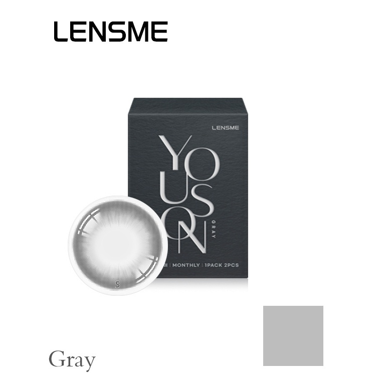 LENSME YOUS ON GREY คอนแทคเลนส์ 2P