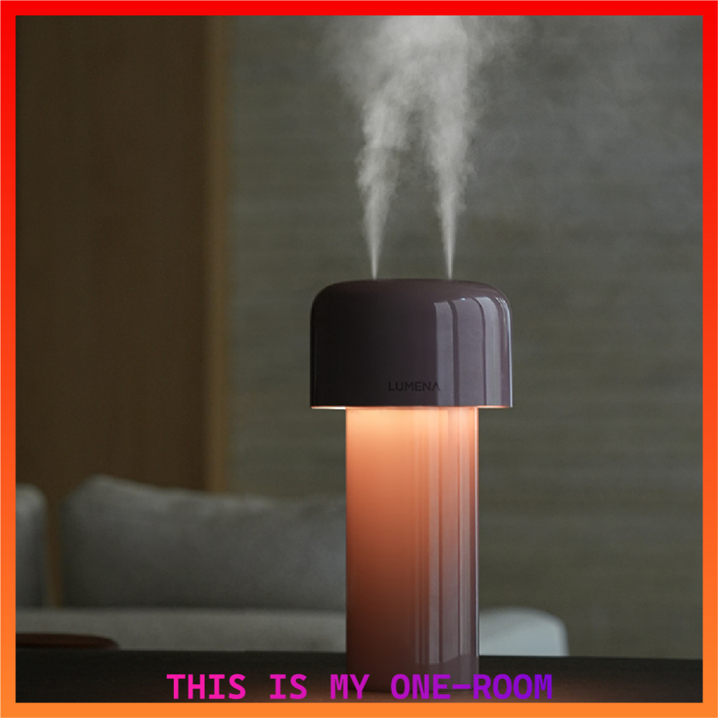 LUMENA Mist Stand เครื่องทําความชื้นคู่ไร้สาย 3 สี | โคมไฟอารมณ์ เครื่องทําความชื้นวัตถุ