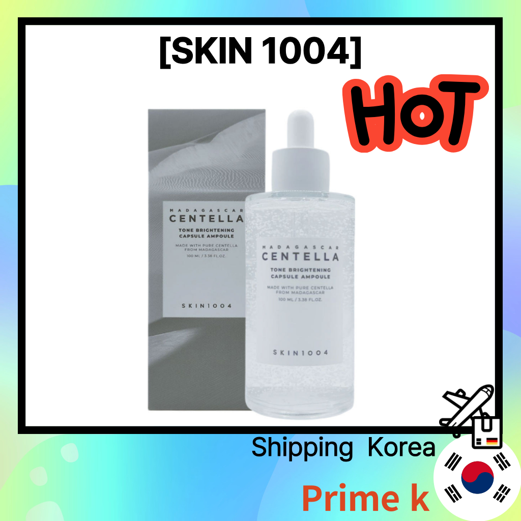 SKIN1004 Madagascar Centella Tone Brightening Capsule Ampoule 100ml/Centella soothing Brightening Am