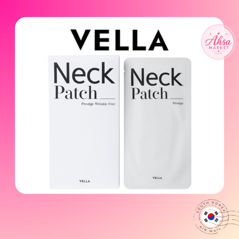 [VELLA] Neck Patch Prestige Wrinkle 9g x 5ea | แผ่นแปะคอเกาหลี | แผ่นดูแลคอ | K-Beauty Skincare Patc