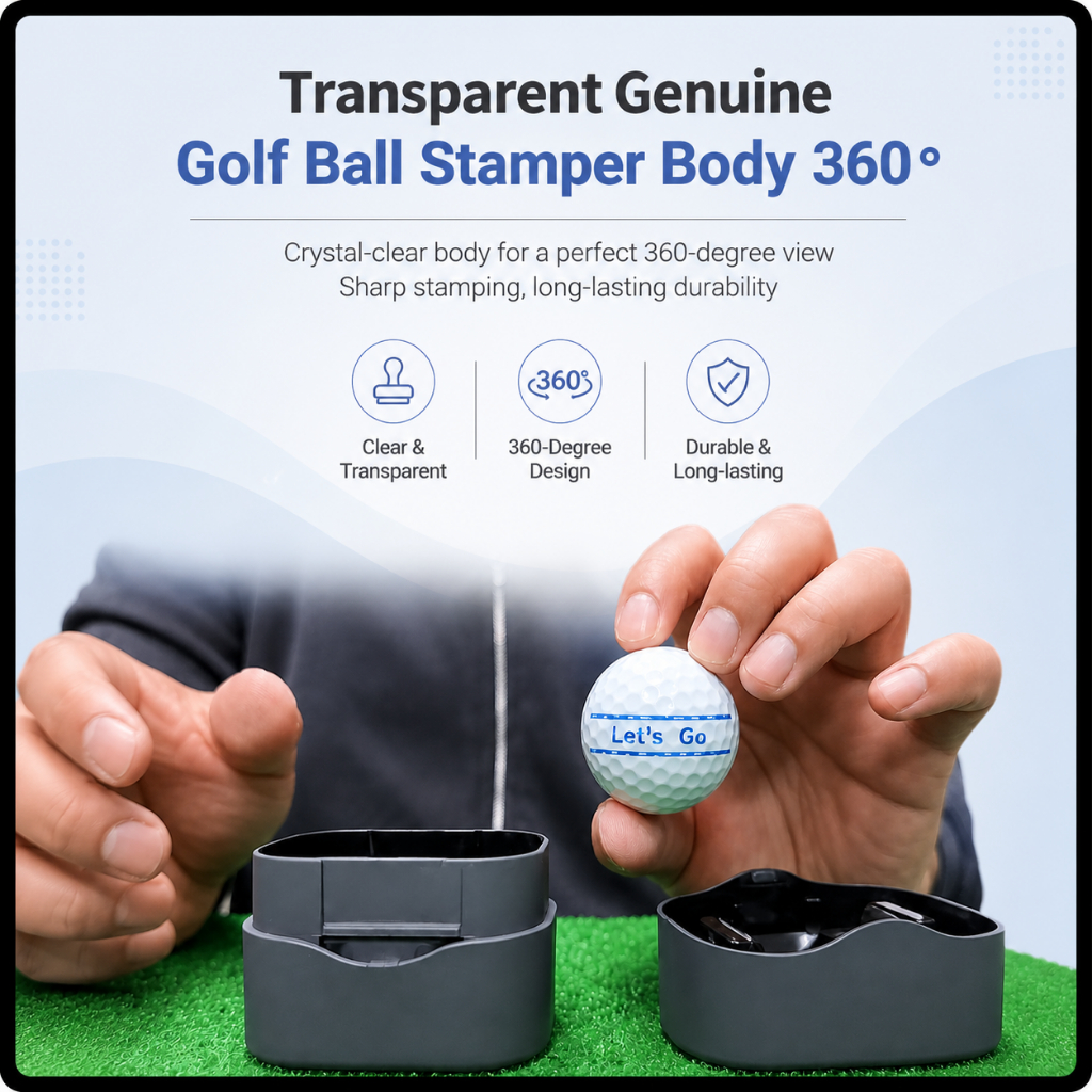 Unbranded Authentic Golf Ball Ball Liner Stamp Birdie 360