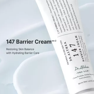 Dr.Althea 147 Barrier Cream 15ml | เดลี่ สกิน แบริเออร์ แคร์ | ฟันล แอคเน่ เซฟ | ให้ความชุ่มชื่นล้ําลึกด้วยกรดไฮยาลูโรนิกและเซราไมด์