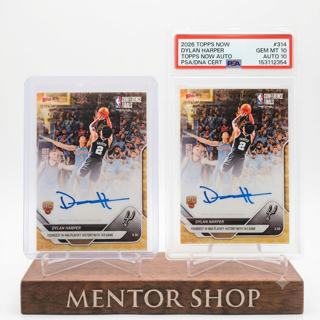 [ร้านเมนเตอร์] ✨ Dylan Harper TOPPS NOW AUTO Custom Facsimile Signature Card – สะสมพรีเมี่ยมที่ต้องม