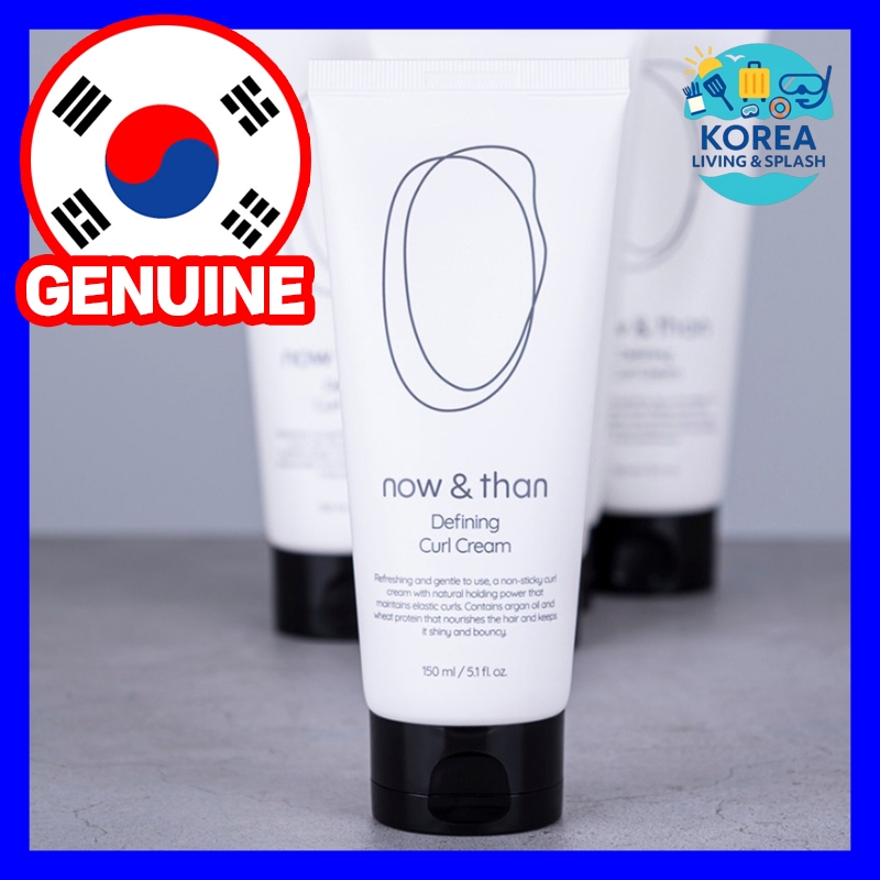 Now & Than Dinning Curl Cream 150ml ครีมจัดแต่งทรงผมลอนสําหรับผมหยิก