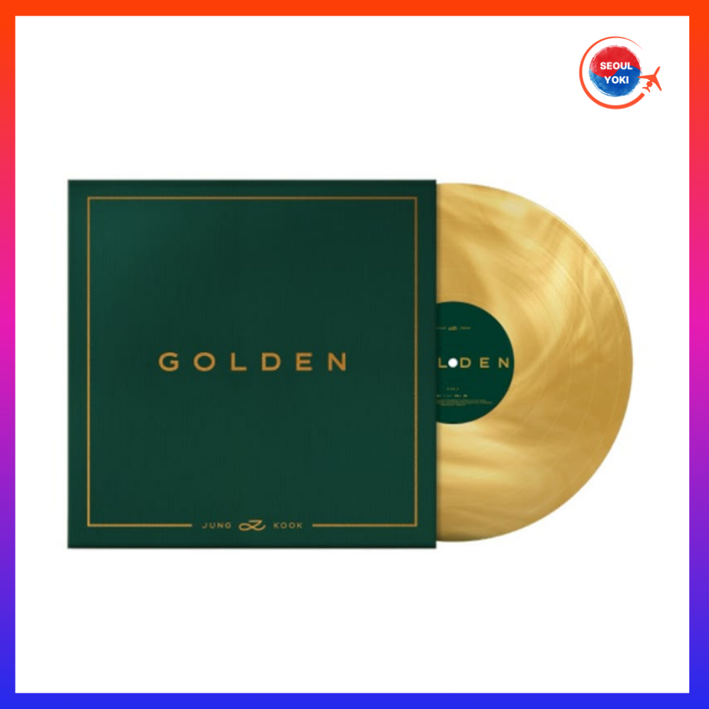 BTS Jungkook GOLDEN [แผ่นเสียงสี]