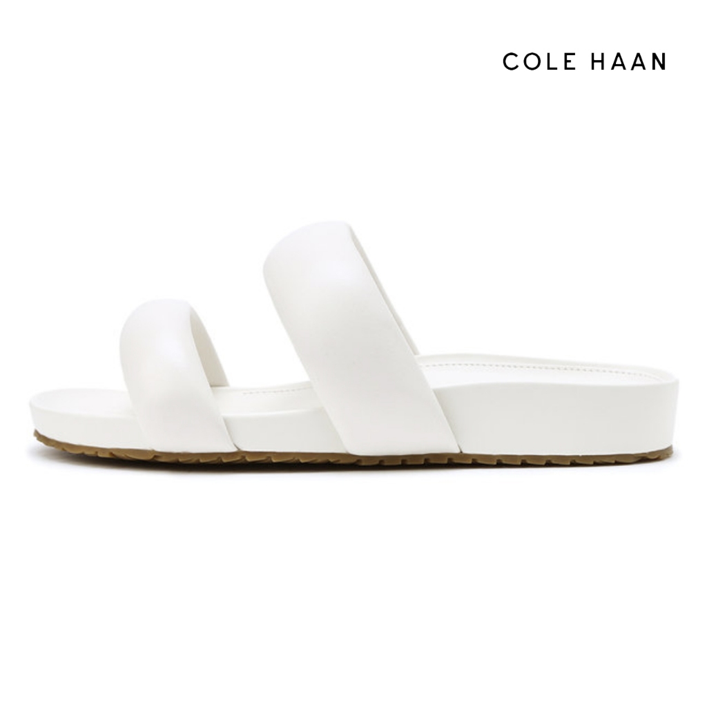 [Cole Haan] Mojave Double Band Women Slide Sandals Ivory