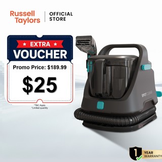 Russell Taylors Portable Spot Cleaner - Fabric Sofa Carpet & Upholstery Cleaner SC10