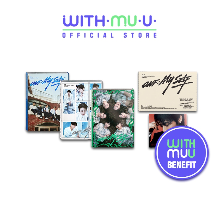 [พร้อมส่ง] ONF - [ONF:MY SELF] 2nd Album [อัลบั้ม ONF] (WITHMUU POB)