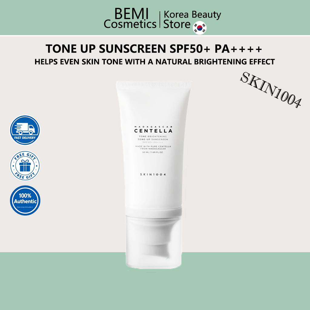 [SKIN1004] Tone Brightening Tone-Up Sunscreen 50ml | กันแดดรายวัน | นิชสุดสดใส | เซนเทลล่าแคร์