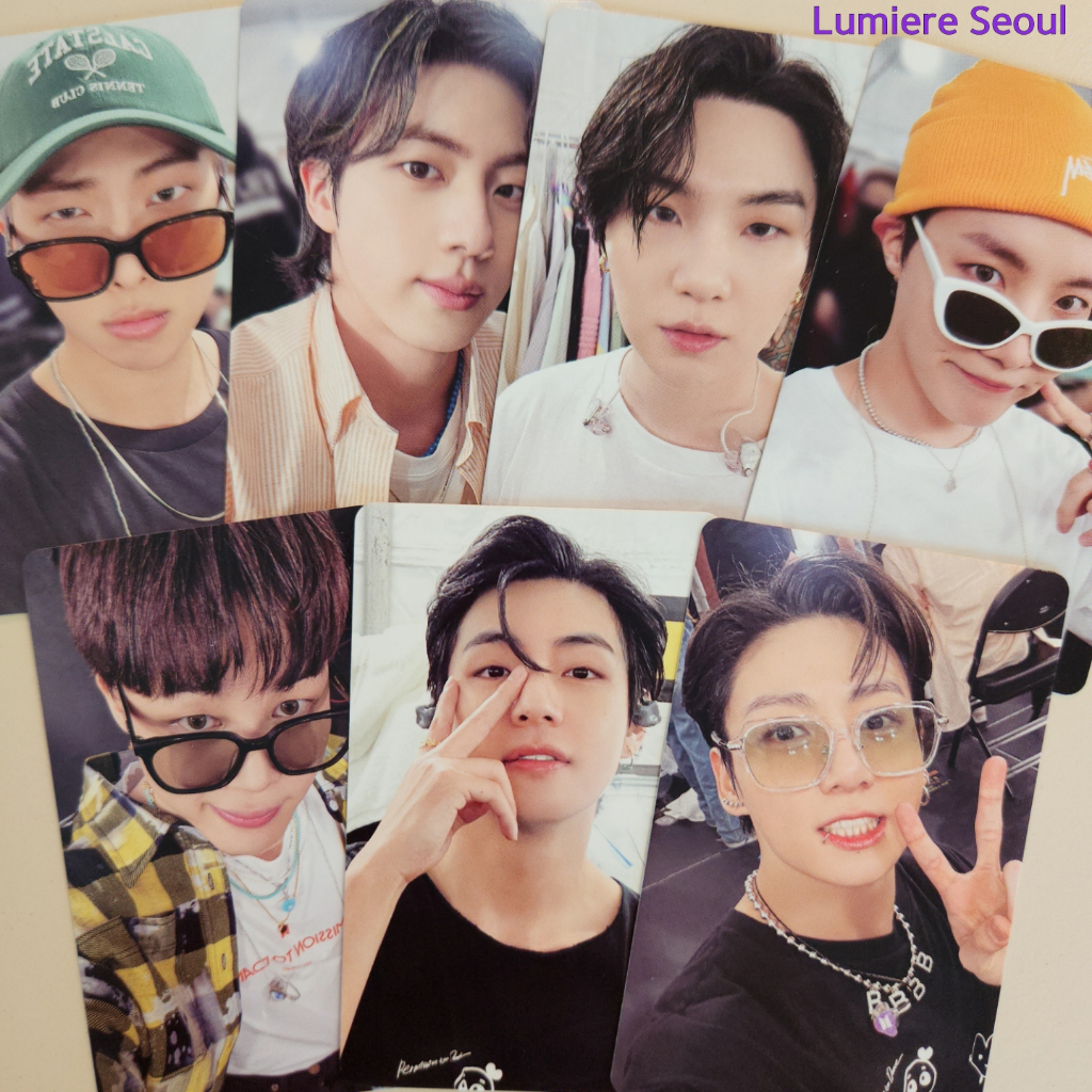 BTS PTD US Digital Code โฟโต้การ์ดอย่างเป็นทางการ / รหัสดิจิตอล / เสน่ห์ภาพถ่าย
