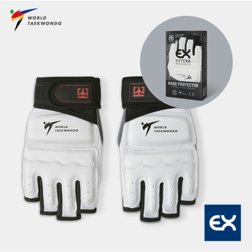 [Mooto] ศิลปะการต่อสู้ / เทควันโด – อุปกรณ์เสริม อุปกรณ์ป้องกัน (การ์ด) Extera 2 Hand Protector - White