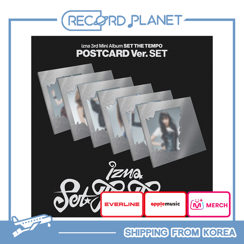 [POB] IZNA [SET THE TEMPO] POSTCARD Ver.