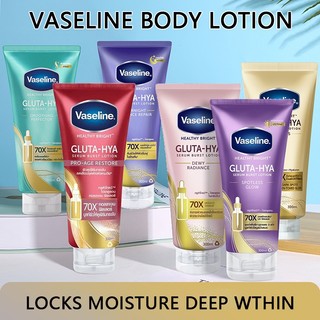 SG [READY STOCK] Vaseline Gluta Hya Serum Burst Lotion 330ml