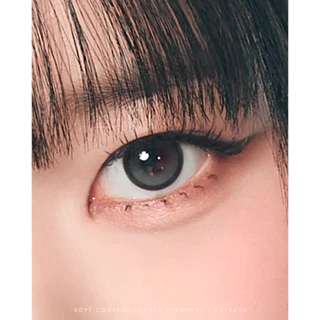 OLENS BIG GLOWY GRAY (1Pair) 1 Month - โอเลนส์ รายเดือน 1 คู่