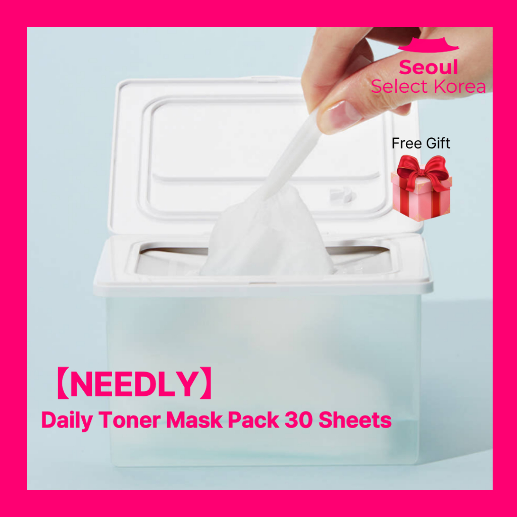NEEDLY Daily Toner Mask Pack 30 แผ่น Hydrating Daily Sheet Mask Care