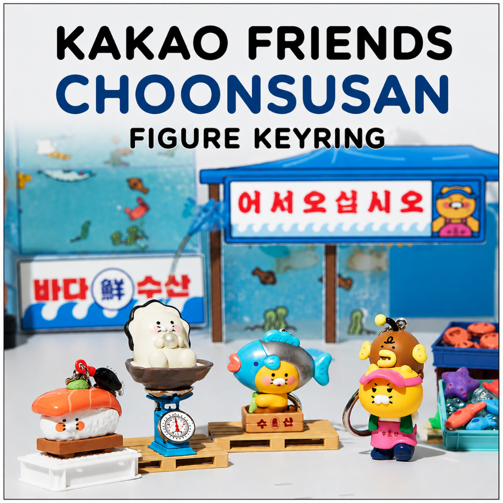 [Kakao Friends] พวงกุญแจฟิกเกอร์ Choonsusan