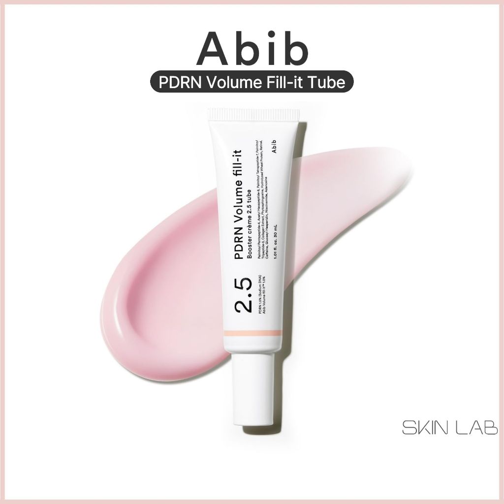 [Abib] PDRN Volume Fill-it Booster Cream 2.5 Tube 30ml ครีมบูสเตอร์ PDRN ดูแลริ้วรอยและเพิ่มความยืดหยุ่น