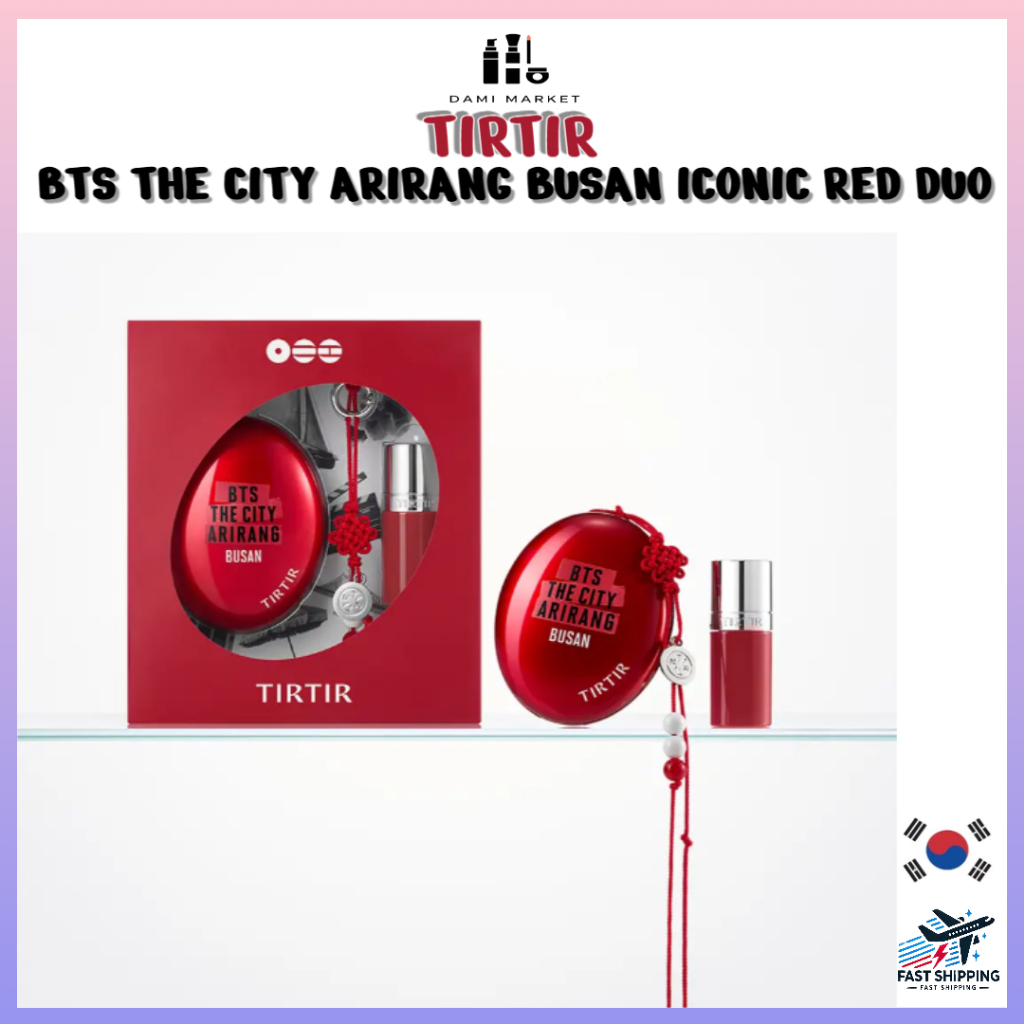 BTS THE CITY BUSAN Iconic Red Duo Set