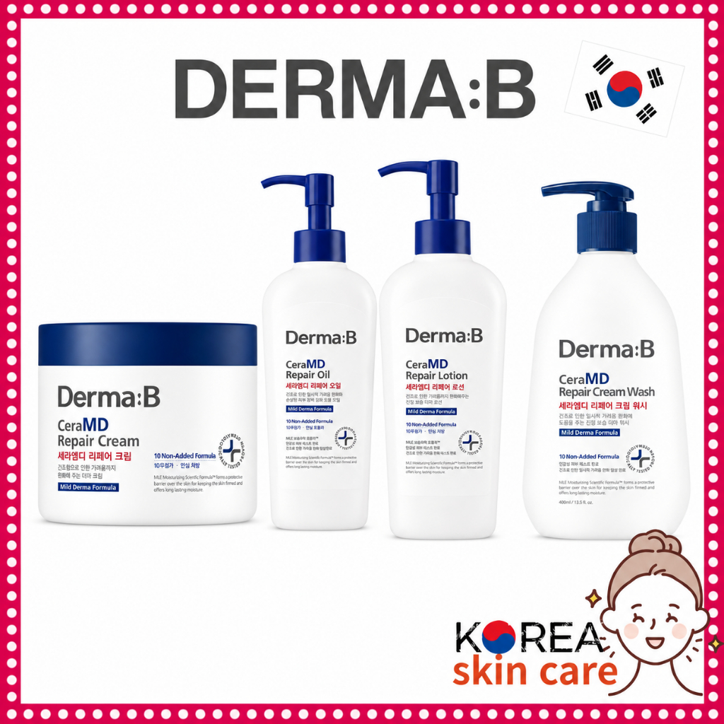 Derma:B CeraMD Repair Collection