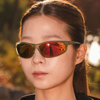 rnrn แว่นกันแดดวิ่งโพลาไรซ์ UV400 แสงอัลตร้า - แว่นตากันลื่นสําหรับเล่นกีฬา