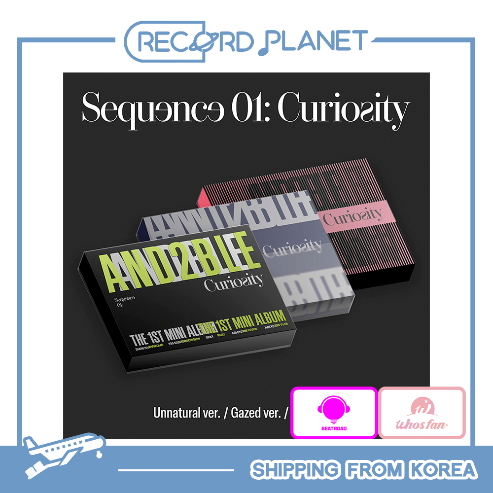 [POB] AND2BLE - [Sequence 01: Curiosity] (Photobook ver.)