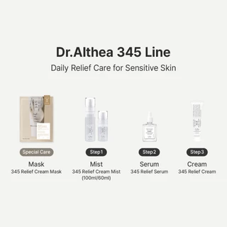 Dr.Althea 345 Soothing DUO | 345 Relief Serum 30ml + 345 Relief Cream 50ml