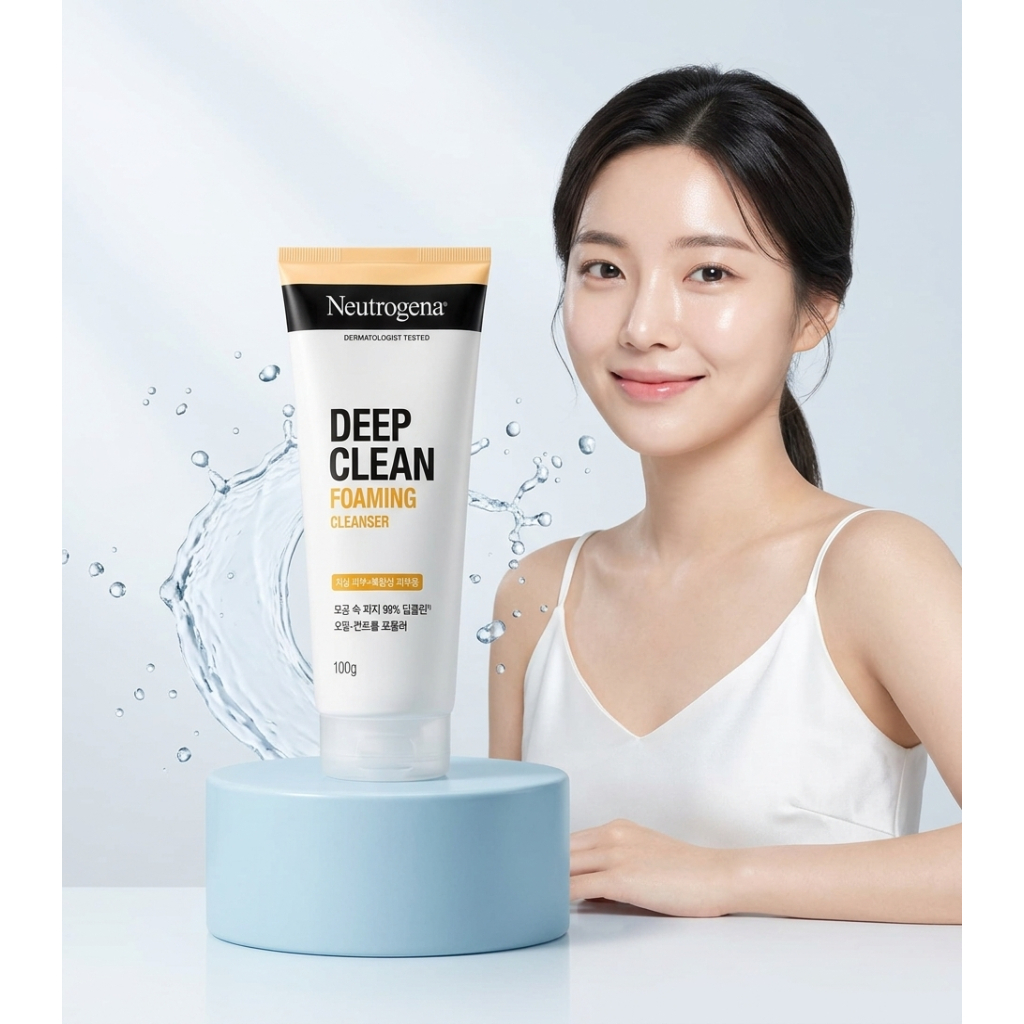 NEUTROGENA DEEP CLEAN FOAMING CLEANSER