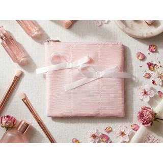 [VDL] Pink Ribbon Pouch Cosmetic Makeup Bag
