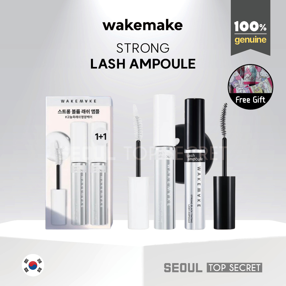 [WAKEMAKE] Strong Volume, Black Tinting Lash Ampoule 7.5g