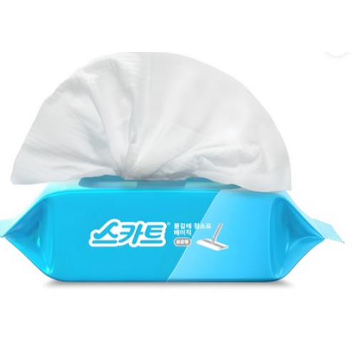 Scott Basic Wet Floor Cleaning Wipes Fresh Scent, 30 Sheets
