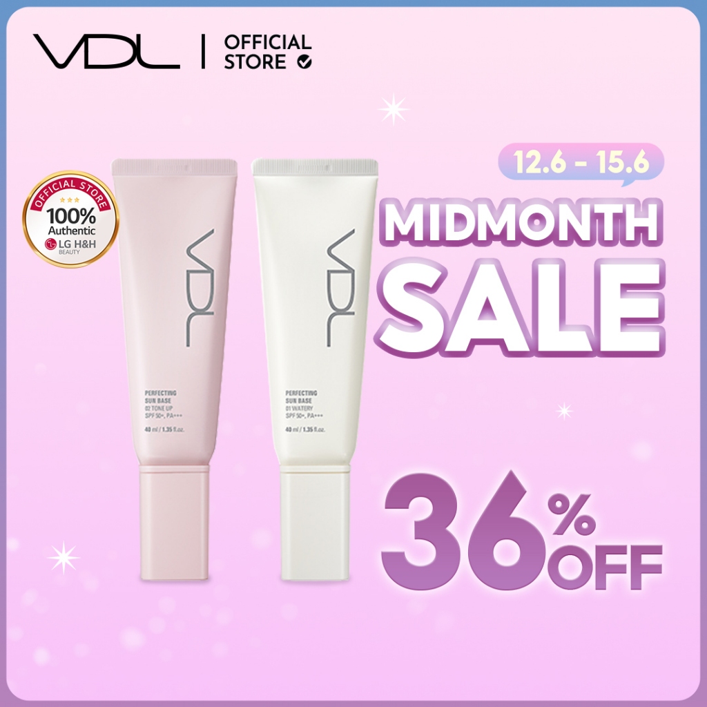 VDL Perfecting Sun Base Tone Up 40มล | ครีมกันแดดทาหน้า | LG BEAUTY OFFICIAL