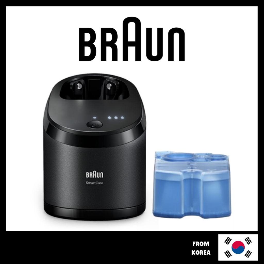 [BRAUN] SmartCare สถานีชาร์จทําความสะอาด + ชุดตลับทําความสะอาดสําหรับ Series 8 / 9