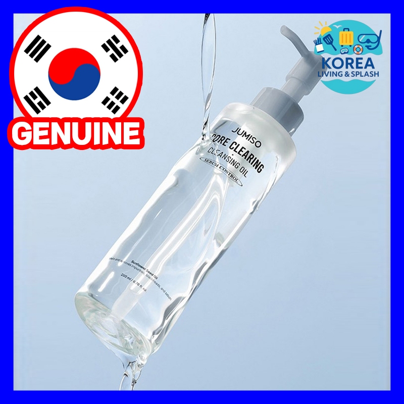 Jumiso Pore Clearing Cleansing Oil 200ml Deep Cleansing Oil สําหรับรูขุมขนและดูแลเครื่องสําอาง