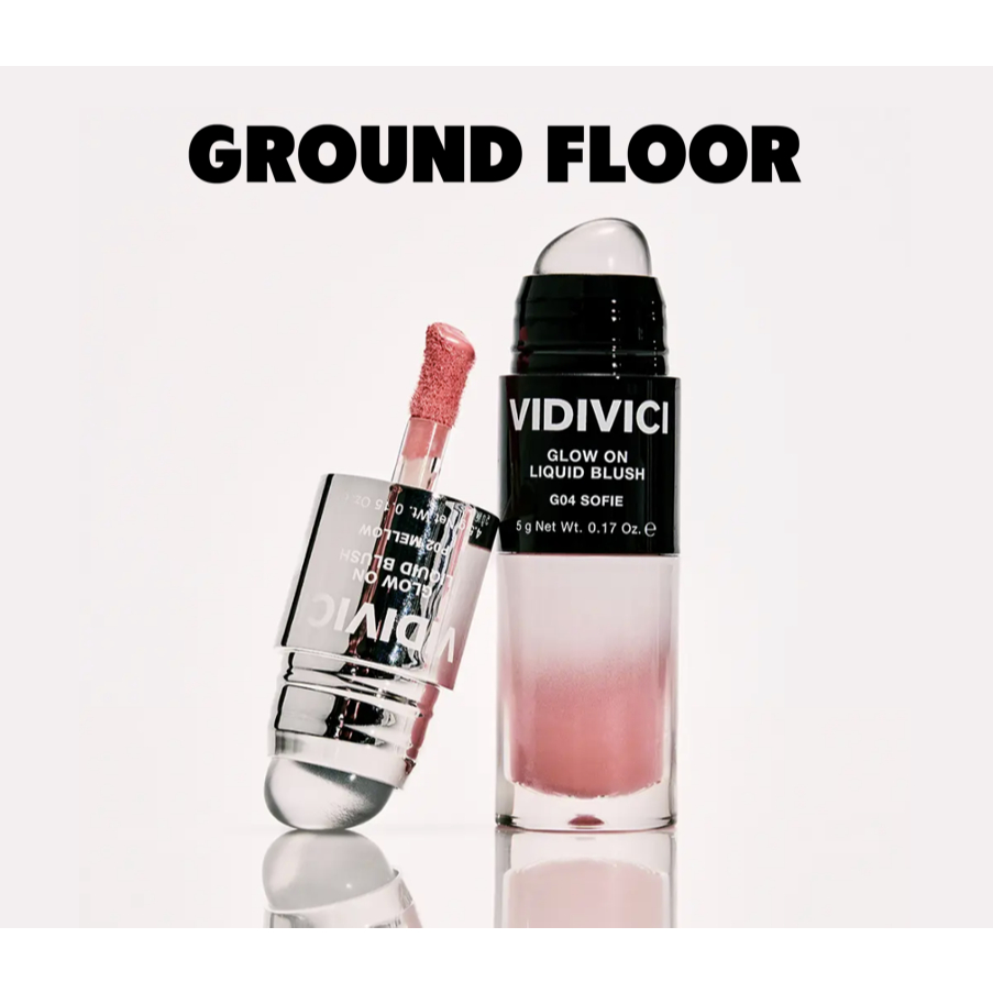 VIDIVICI GLOW ON LIQUID BLUSH (10 SHADES) FACE BLUSH